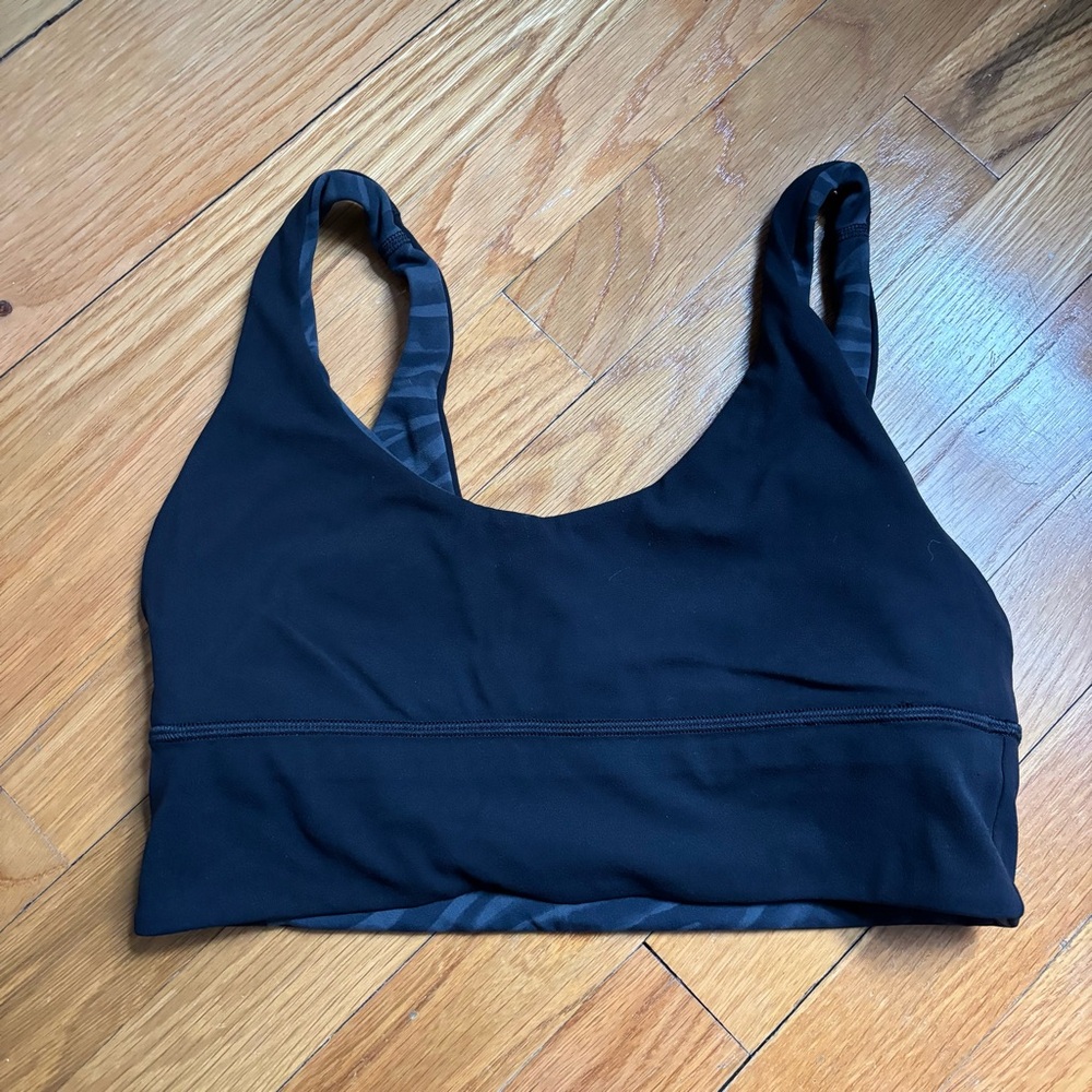 Black Lulu Align Bra - Picture 6 of 8